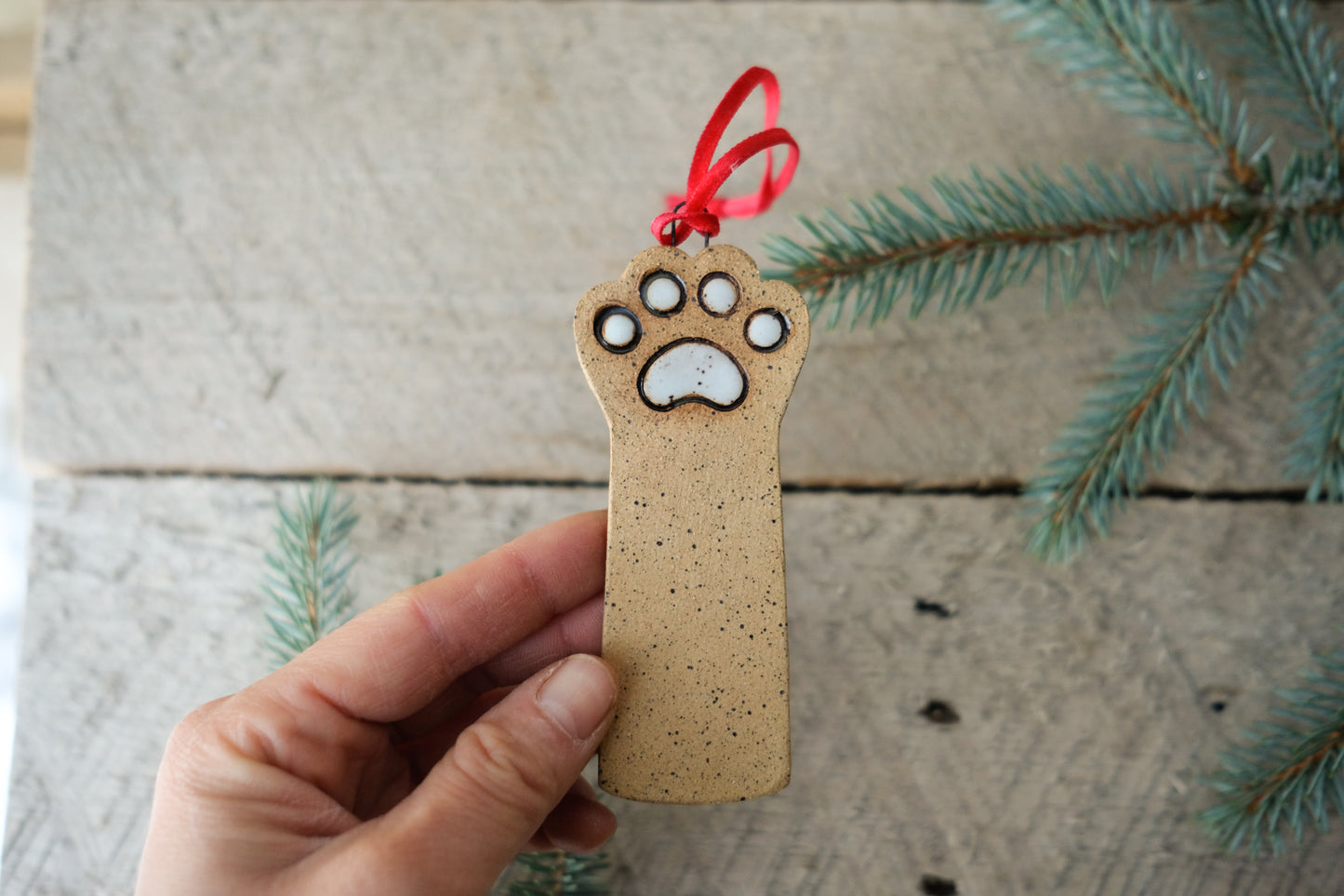 Cat Paw Ornament