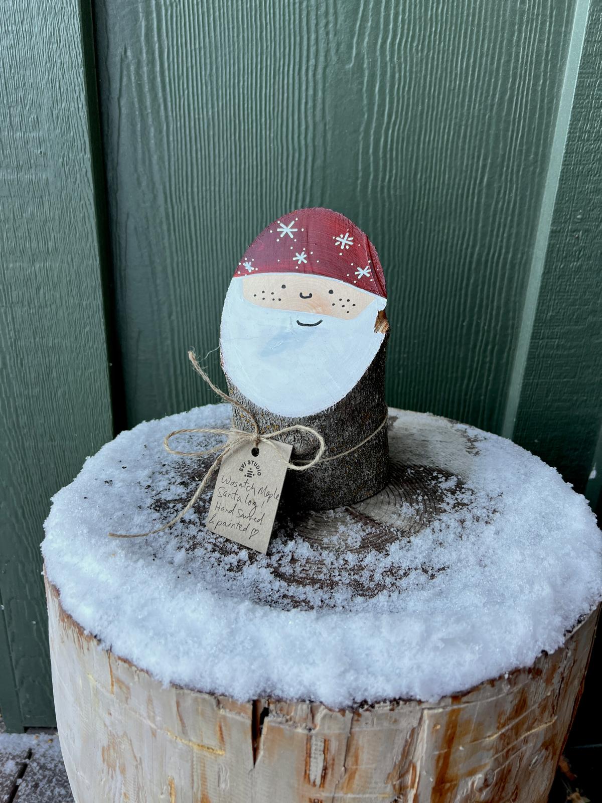 Holiday Santa Log